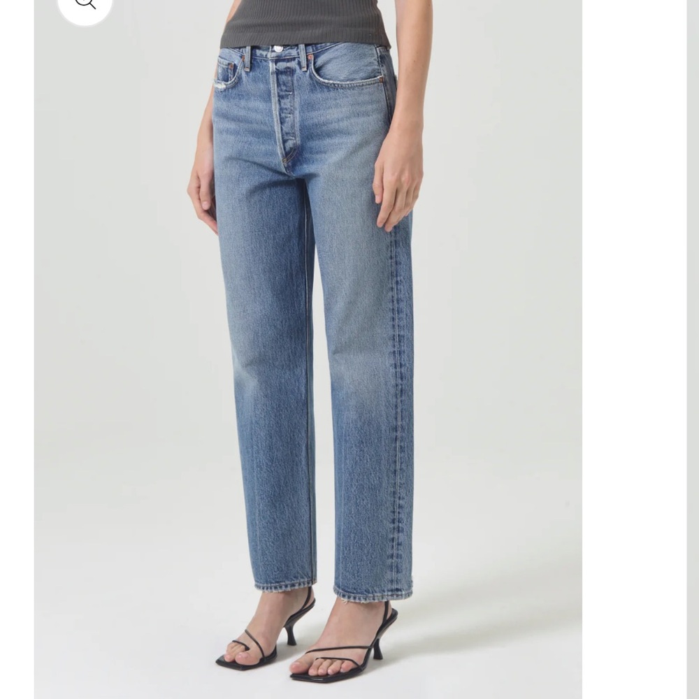 AGOLDE 90'S MID RISE STRAIGHT